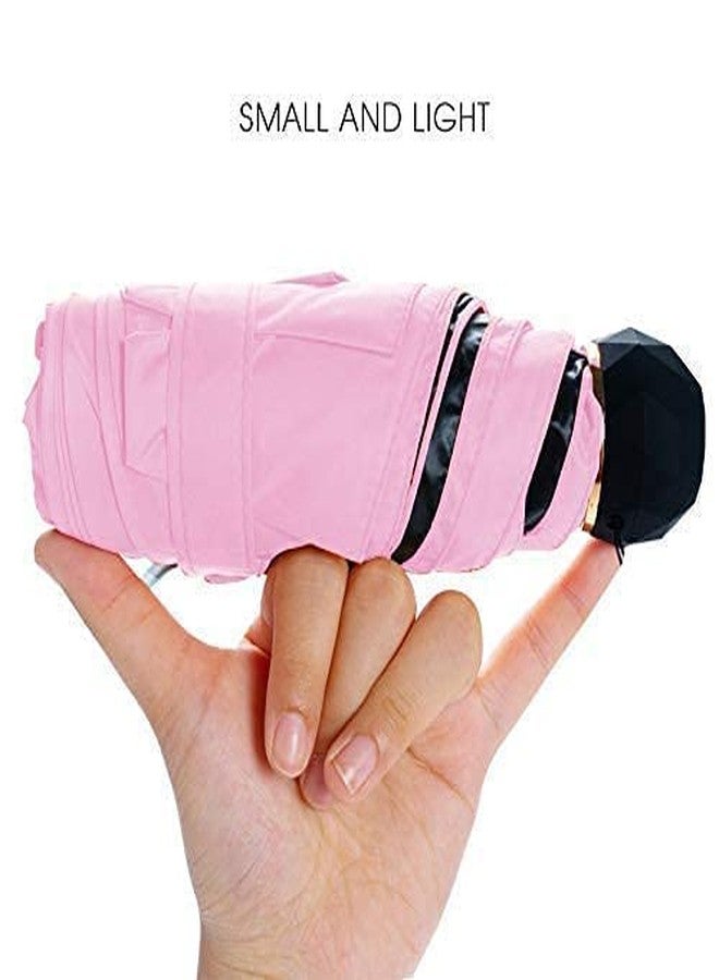 ELRINZA Ultra Lights and Small Mini Umbrella with Cute Capsule Case, 5 Folding Compact Pocket Umbrella, Especially for Kids - Image 4